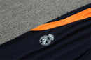 Conjunto Treino Real Madrid 24/25 - Branco e laranja