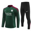 Conjunto Treino PSG 24/25 - Versão Jogador - Verde e preto