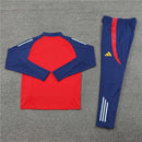 Conjunto Treino Espanha 24/25 - Vermelho e azul
