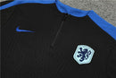Conjunto Treino Holanda 24/25 - Versão Jogador - Preto