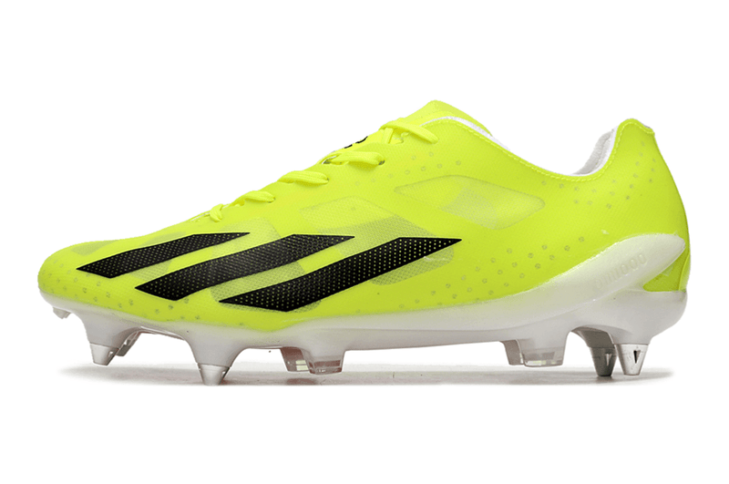 Chuteira Adidas X Crazyfast+ Ponta de Aluminio Verde "	Solar Energy"