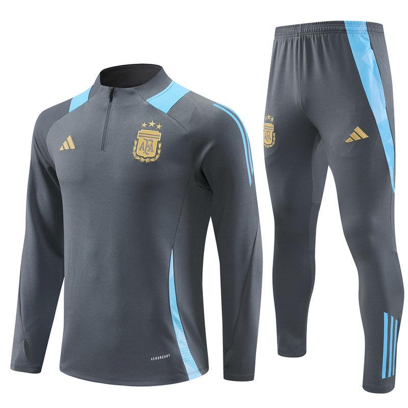 Conjunto Treino Argentina 24/25 - Cinza