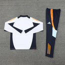 Conjunto Treino Real Madrid 24/25 - Branco e azul