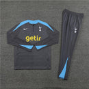 Conjunto Treino Tottenham 24/25 - Versão Jogador - Chumbo