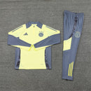 Conjunto Treino Ajax 24/25 - Amarelo claro e cinza
