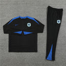 Conjunto Treino Holanda 24/25 - Versão Jogador - Preto