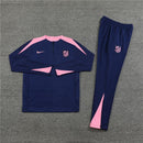 Conjunto Treino Atlético de Madrid 24/25 - Versão Jogador - Azul e rosa