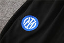 Conjunto Treino Inter de Milão 24/25 - Versão Jogador - Cinza e preto