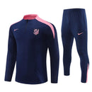 Conjunto Treino Atlético de Madrid 24/25 - Versão Jogador - Azul e rosa