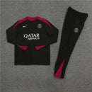 Conjunto Treino PSG 24/25 - Versão Jogador - Preto e bordo