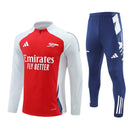 Conjunto Treino Arsenal 24/25 - Vermelho, branco e azul