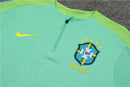 Conjunto Treino Brasil 24/25 - Versão Jogador - Verde água e azul