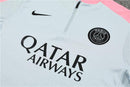 Conjunto Treino PSG 24/25 - Versão Jogador - Cinza, rosa e preto