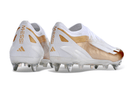 Chuteira Adidas X Crazyfast Messi.1 Ponta de Aluminio Branca "El Ocho"