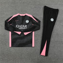 Conjunto Treino PSG 24/25 - Preto e rosa