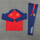 Conjunto Treino Espanha 24/25 - Vermelho e azul