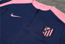 Conjunto Treino Atlético de Madrid 24/25 - Versão Jogador - Azul e rosa