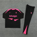 Conjunto Treino Chelsea 24/25 - Versão Jogador - Preto