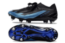 Chuteira Adidas X Crazyfast.1 Ponta de Aluminio Preta e Azul "Bugatti"
