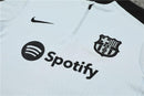 Conjunto Treino Barcelona 24/25 - Versão Jogador - Cinza e preto