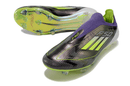 Chuteira Campo Adidas F50+ LL FG Roxa e Verde "Fast Reborn"