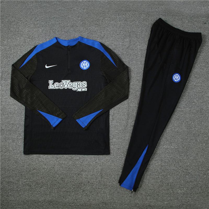 Conjunto Treino Inter de Milão 24/25 - Versão Jogador - Preto
