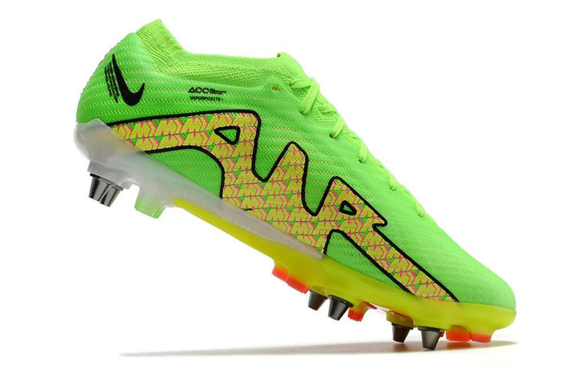 Chuteira Trava Mista Nike Air Zoom Mercurial Vapor 15 Elite Trava Mista Verde