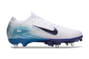 CHUTEIRA NIKE MERCURIAL VAPOR 16 BRANCA E AZUL - TRAVA MISTA