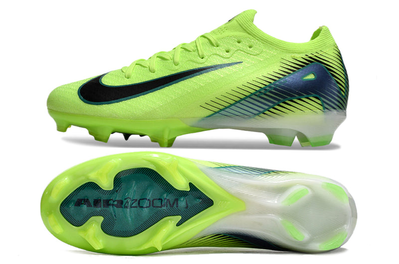 Chuteira Campo Nike Air Zoom Mercurial Vapor 16 Elite FG - Verde