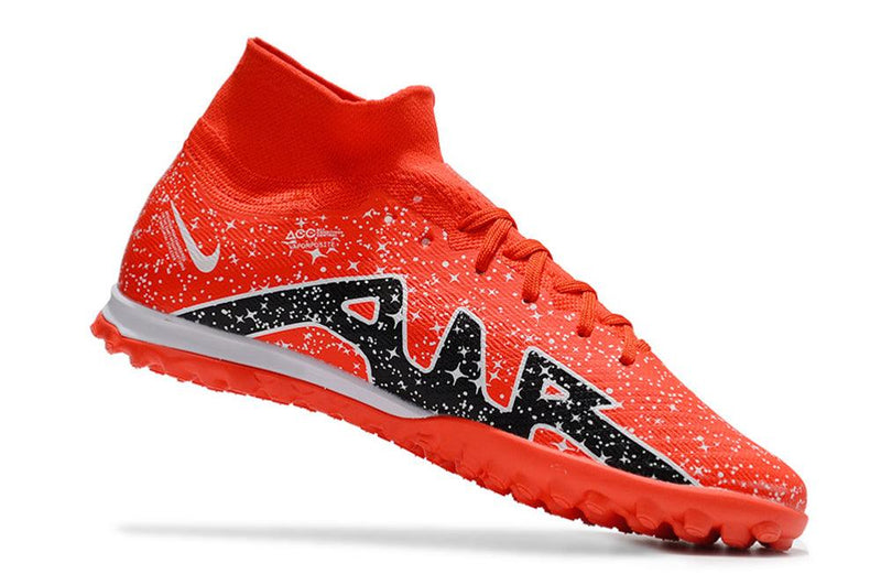 Chuteira Society Nike Air Zoom Mercurial Superfly 9 Elite TF Vermelha