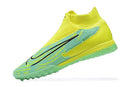 Chuteira Society Nike Phantom GX DF Elite TF Verde e Azul