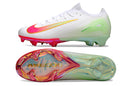 CHUTEIRA NIKE MERCURIAL VAPOR 16 ELITE CAMPO - BRANCA E VERDE