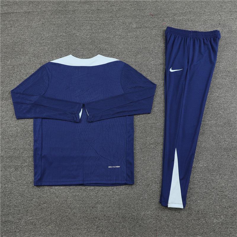 Conjunto Treino França 24/25 - Versão Jogador - Azul marinho