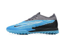 Chuteira Society Nike Phantom GX Elite TF Azul e Preta