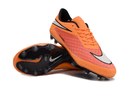 Chuteira Campo Nike Retrô Hypervenom Phantom I FG Laranja, Vermelha, Branca e Preta