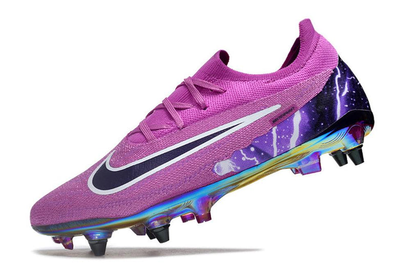 Chuteira Trava Mista Nike Phantom GX Elite Trava Mista Roxa "Thunder"