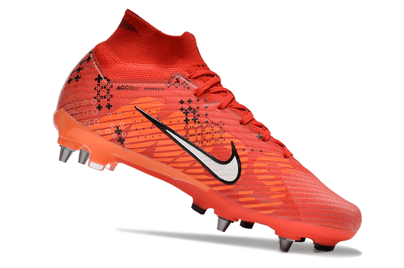 Chuteira Trava Mista Nike Air Zoom Mercurial Superfly 9 Elite Trava Mista Vermelha "Dream Speed 7"