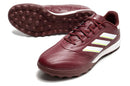 Chuteira Society Adidas Copa Pure.1 Bordo e Branco "Energy Citrus Pack"