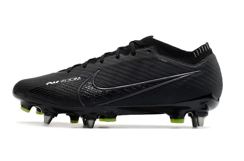 Chuteira Trava Mista Nike Air Zoom Mercurial Vapor 15 Elite Trava Mista Preta "Shadow Pack"