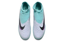 Chuteira Society Nike Phantom GX DF Elite Branca e Verde "Peak Ready Pack"