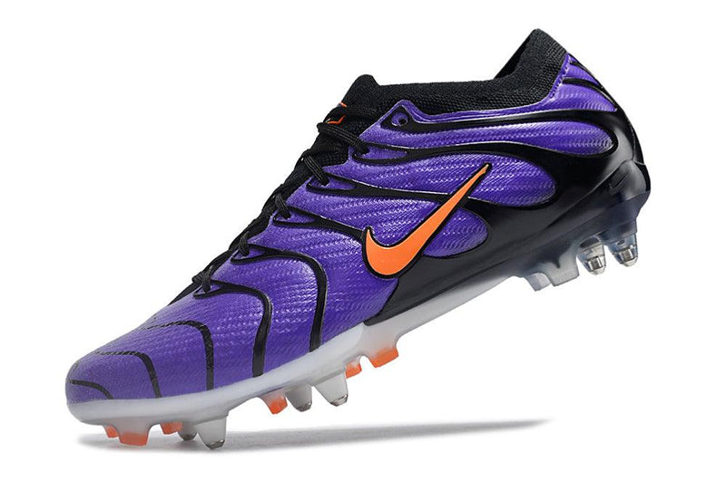 Chuteira Trava Mista Nike Air Zoom Mercurial Vapor 15 Elite Ponta de Aluminio Roxa "Air Max TN"