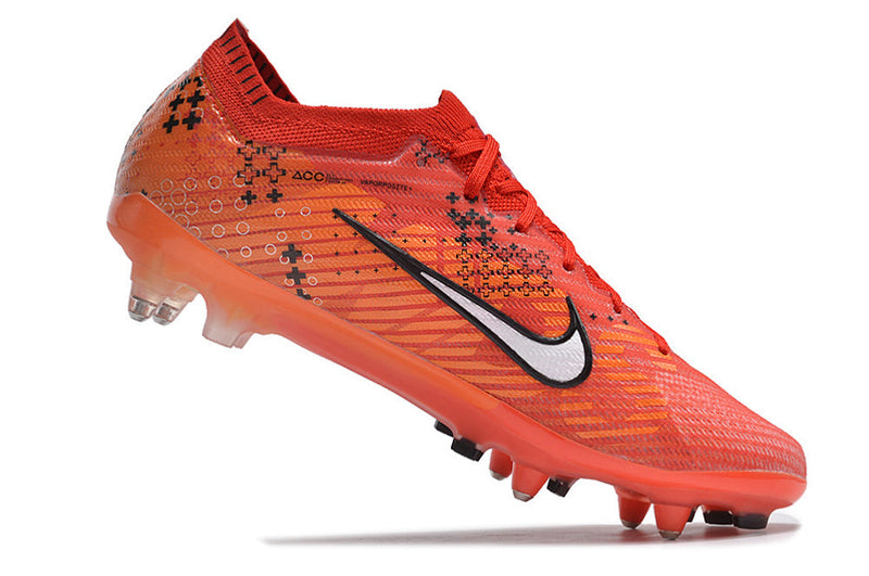 Chuteira Trava Mista  Nike Air Zoom Mercurial Vapor 15 Elite Ponta de Aluminio Vermelha "Dream Speed 7"