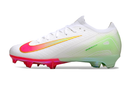 CHUTEIRA NIKE MERCURIAL VAPOR 16 ELITE CAMPO - BRANCA E VERDE