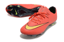 Chuteira Campo Nike Retrô Mercurial Vapor 10 FG Laranja e Amarelo