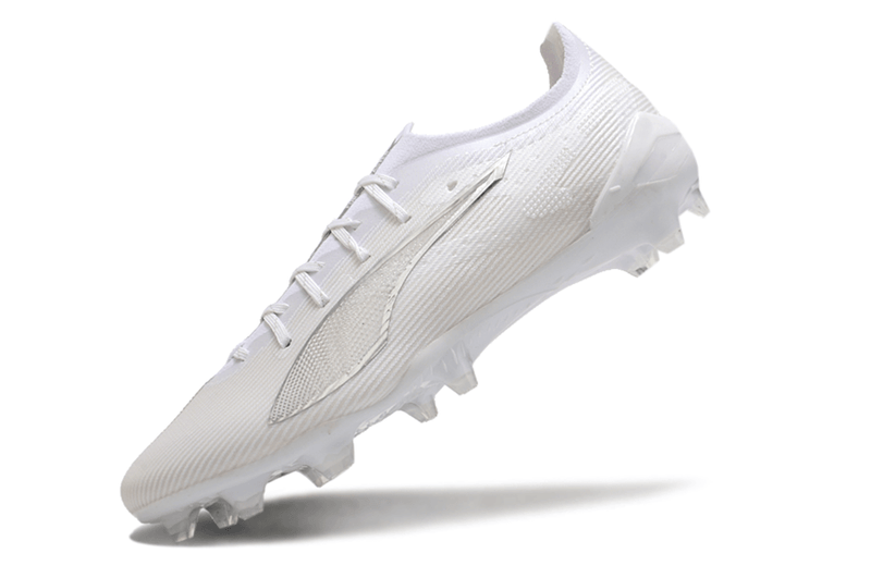 Chuteira Campo Puma Ultra 5 Ultimate FG Branca "Brilliance Pack"
