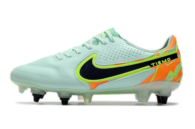 Chuteira Trava Mista Nike Tiempo Legend 9 Elite Trava Mista Verde "Bonded Pack"