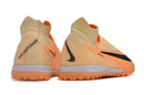 Chuteira Society Nike Phantom GX DF Elite TF Laranja "Fusion Pack"