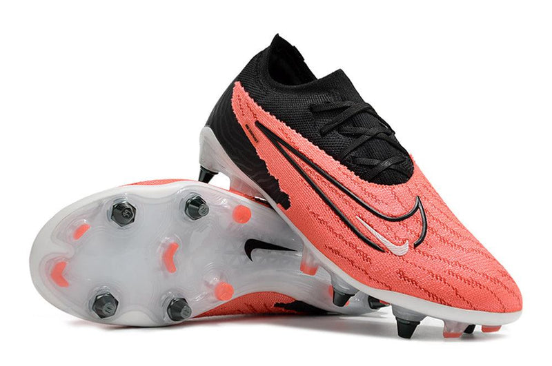 Chuteira Trava Mista Nike Phantom GX Elite Trava Mista Preta e Vermelha "Ready Pack'