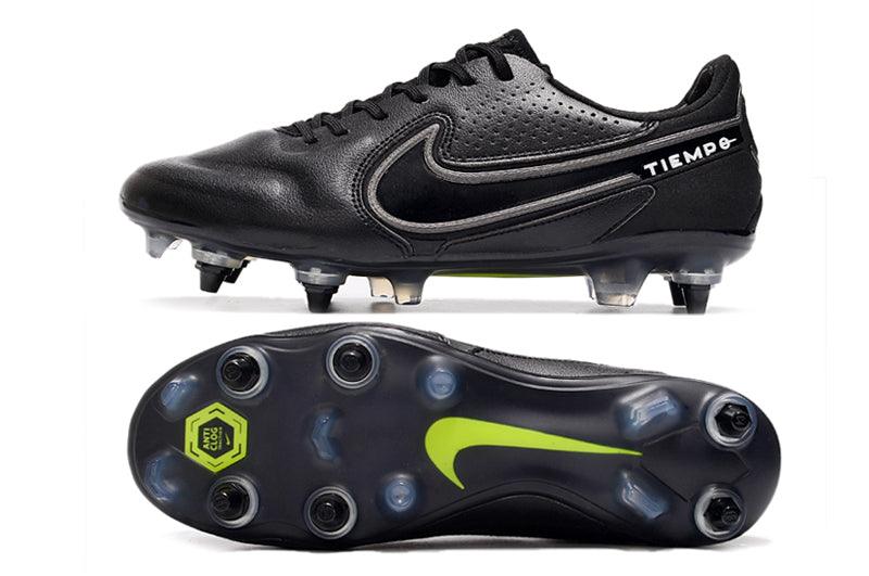 Chuteira Trava Mista Nike Tiempo Legend 9 Elite Trava Mista Preta "Shadow Pack"
