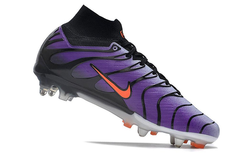 Chuteira Trava Mista Nike Air Zoom Mercurial Superfly 9 Elite - Roxa "Air Max TN"